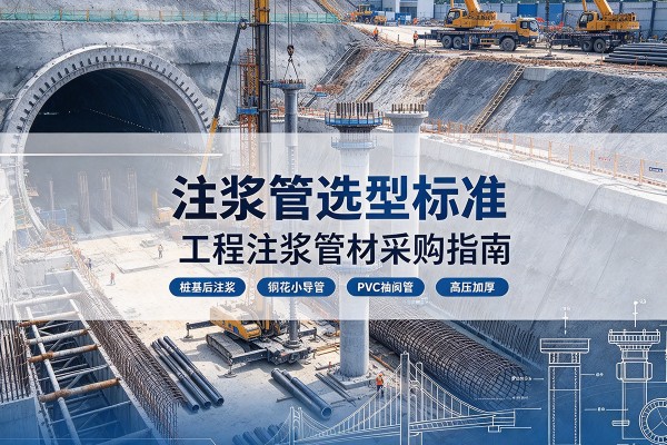 江源注浆管选型标准